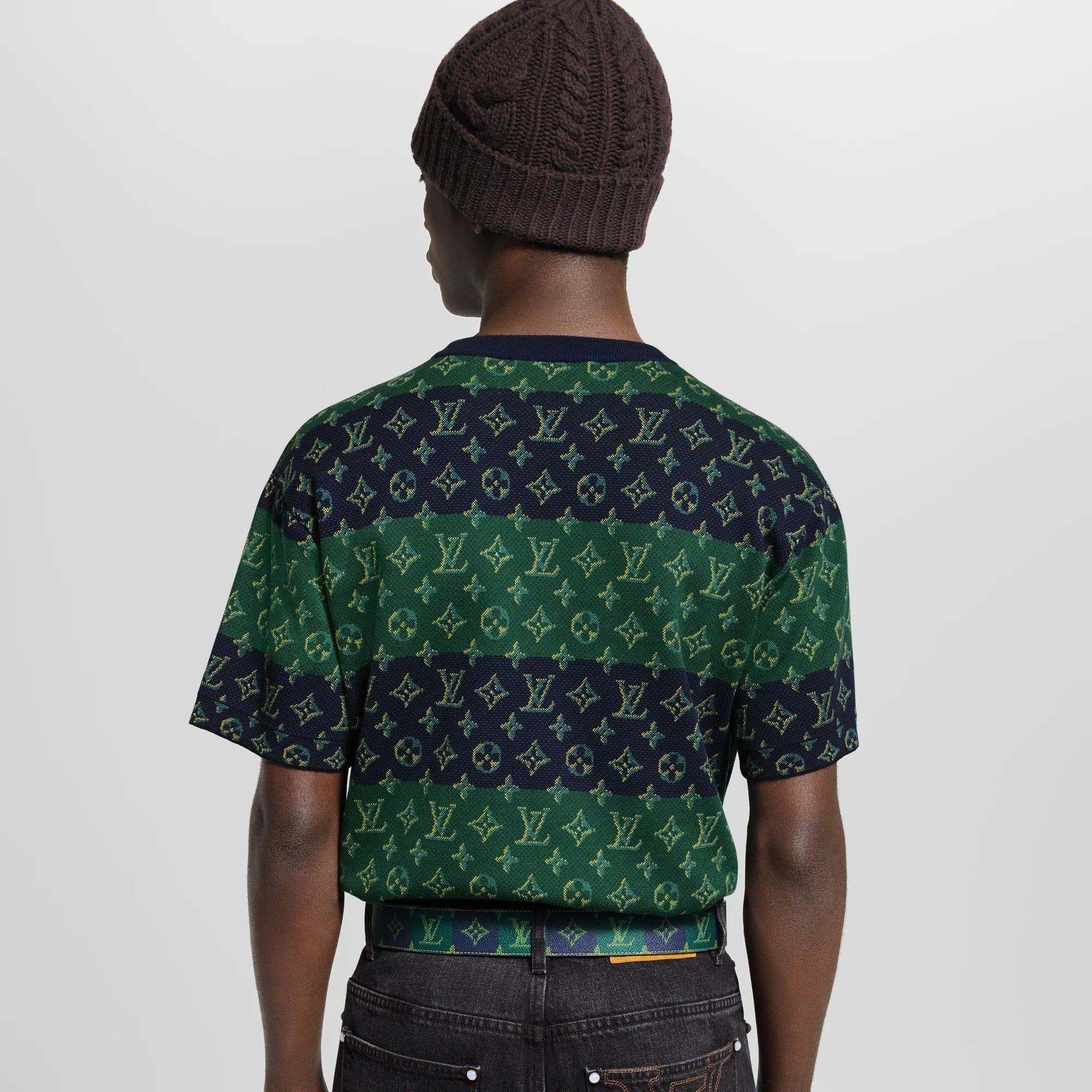Monogram Short-Sleeved Crewneck