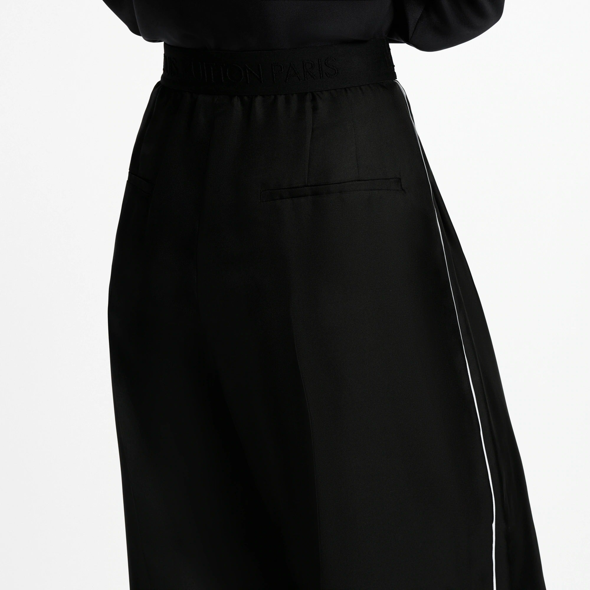 Tailored Wide-Leg Pants