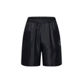 Printed Signature Silk Shorts
