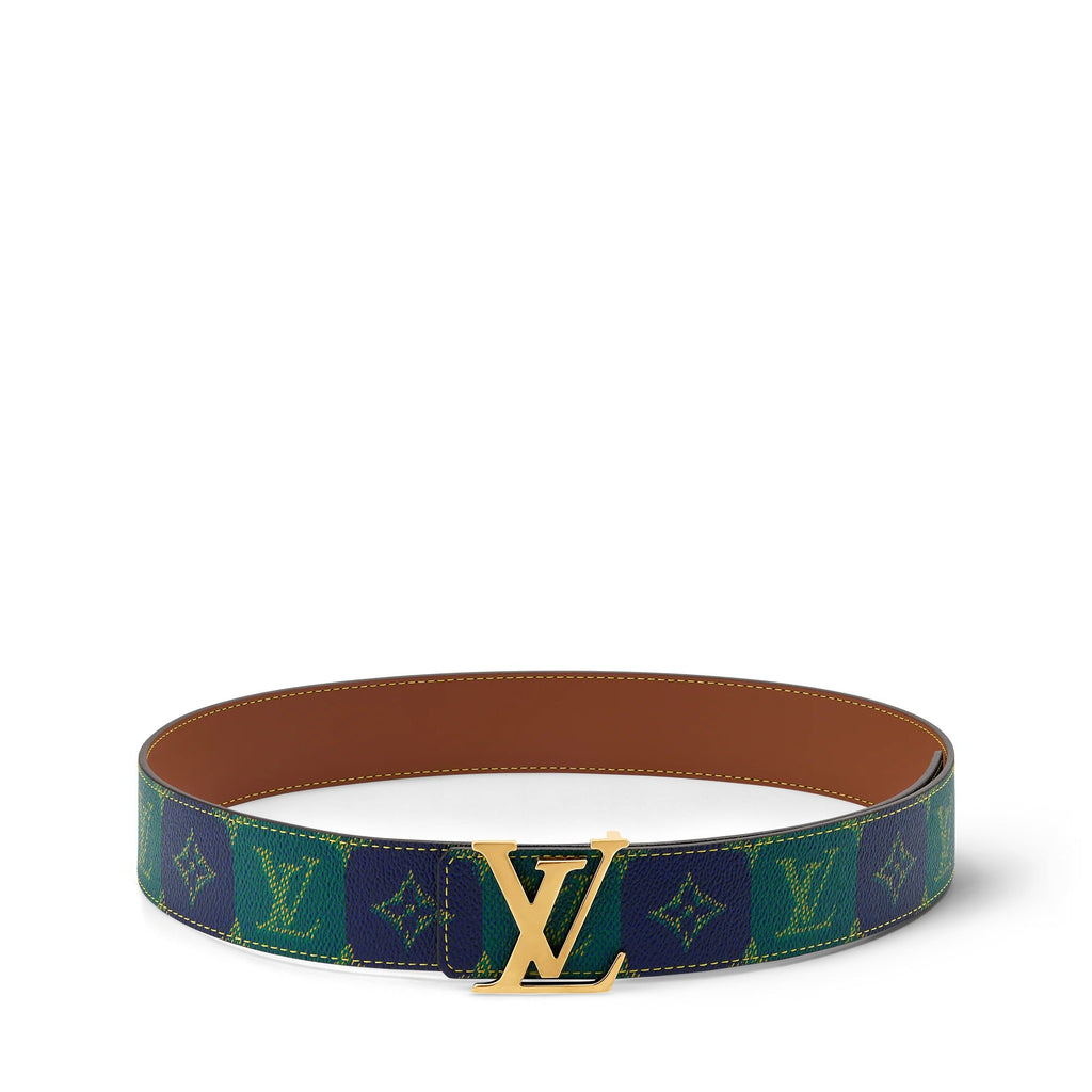 LV Initiales College Monogram Heritage 40mm Reversible Belt