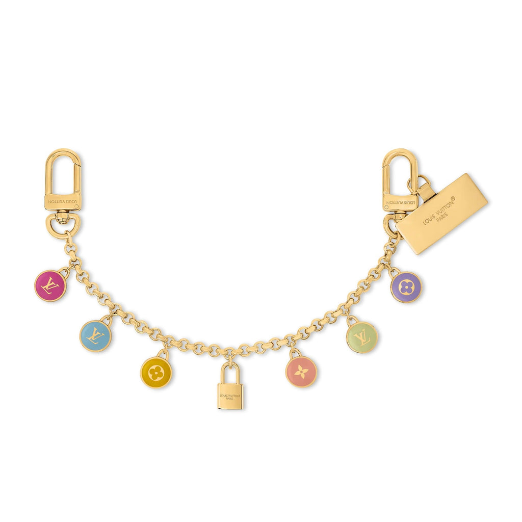 LV Confetti Chain Bag Charm