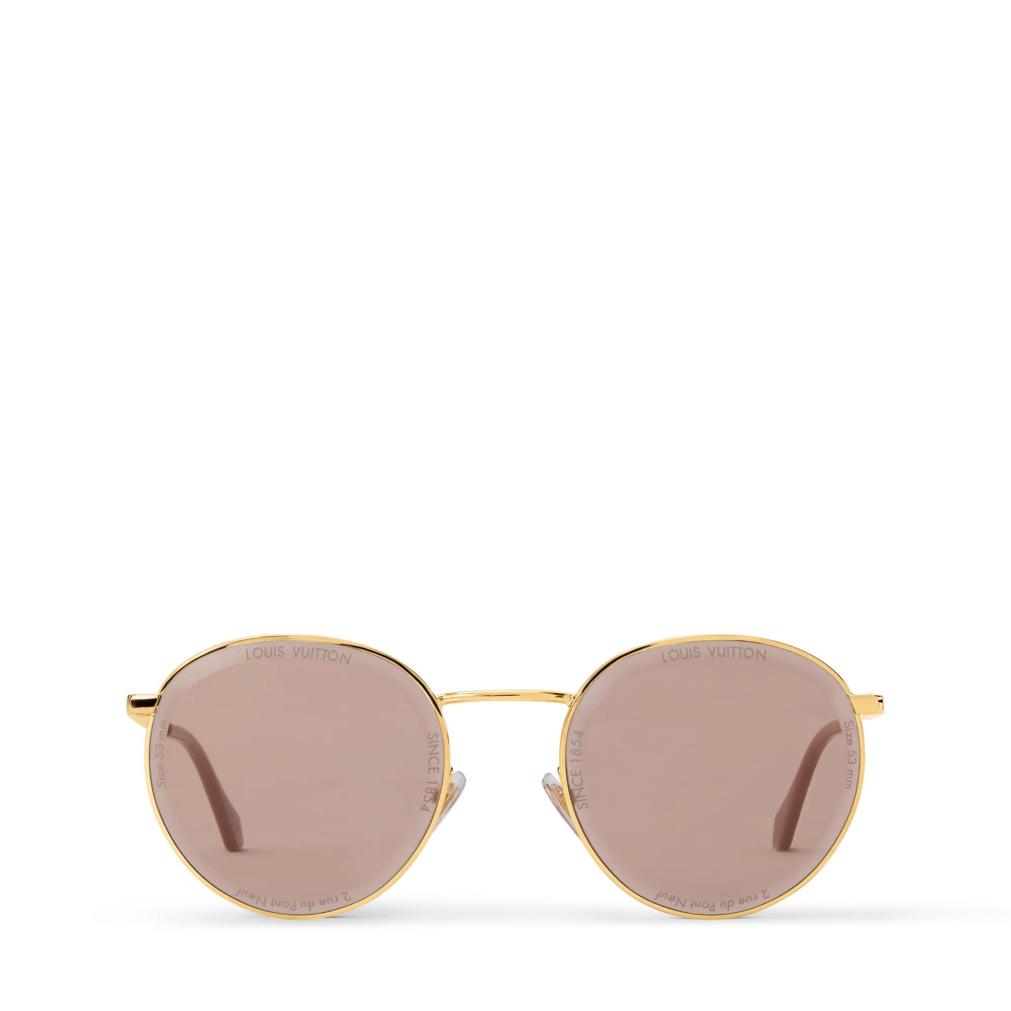LV Super Vision Light Round Sunglasses