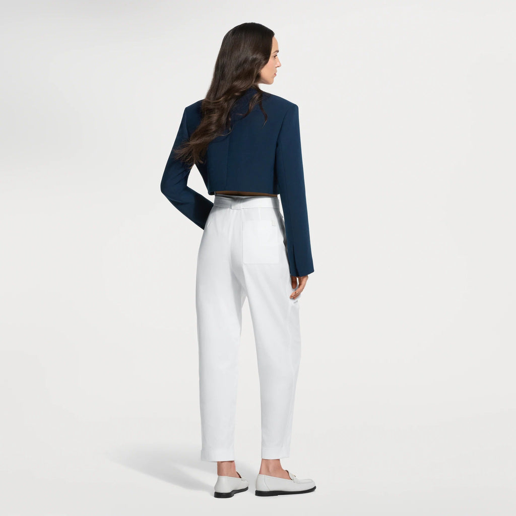 Belted Carrot Pants