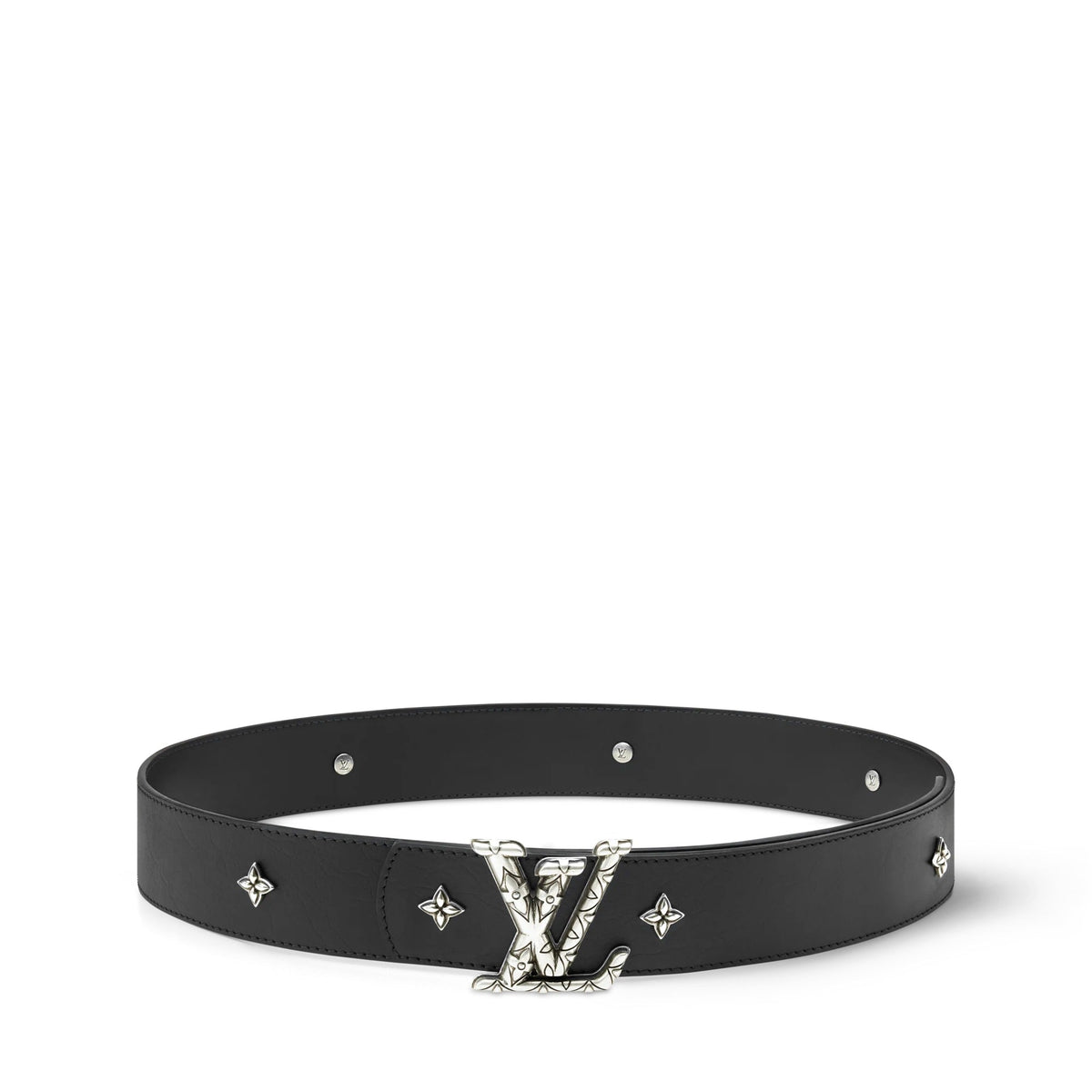 LV Dimension Drift Flower Studs 40mm Reversible Belt