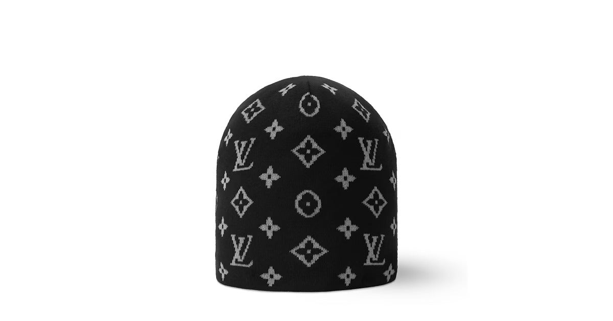 LV Fit Monogram Reflective Beanie
