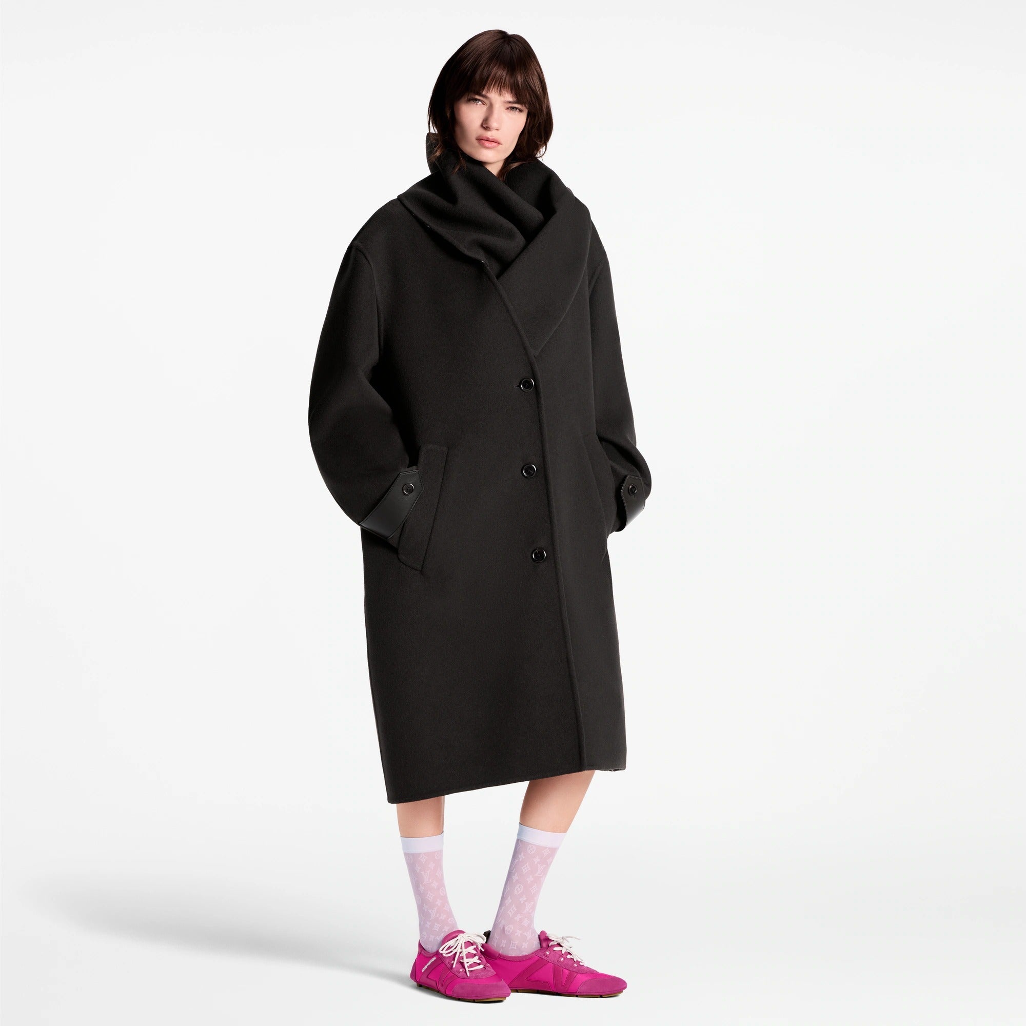 Removable Collar Coat