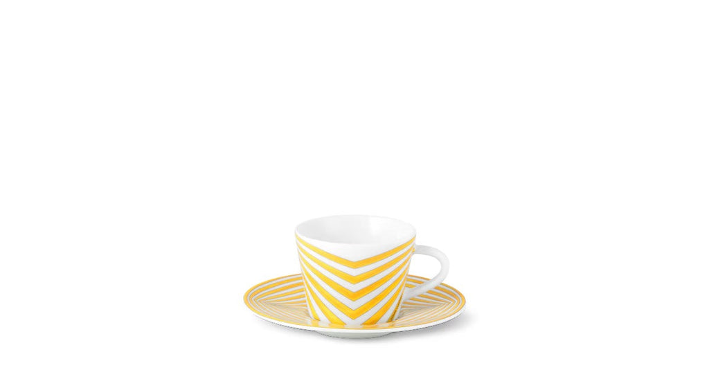 Dolce Vita Set Of 2 Coffee Cups And Saucers
