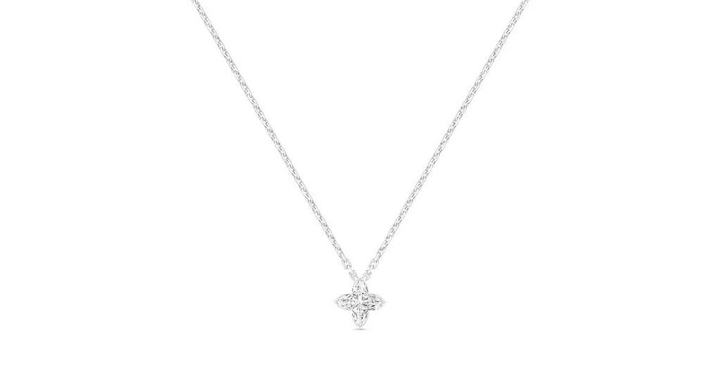 LV Diamonds Pendant, LV Monogram Star cut