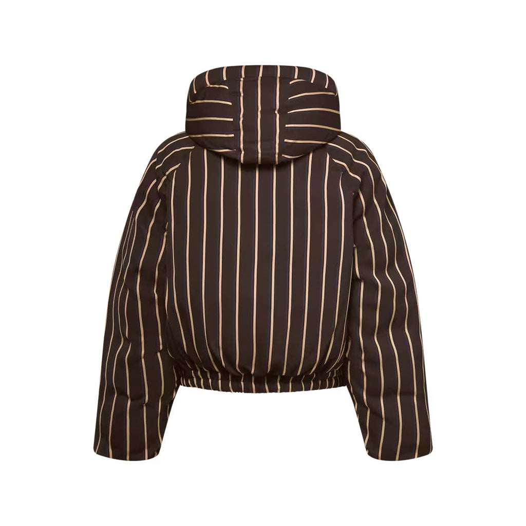 Striped Puffer Jacket