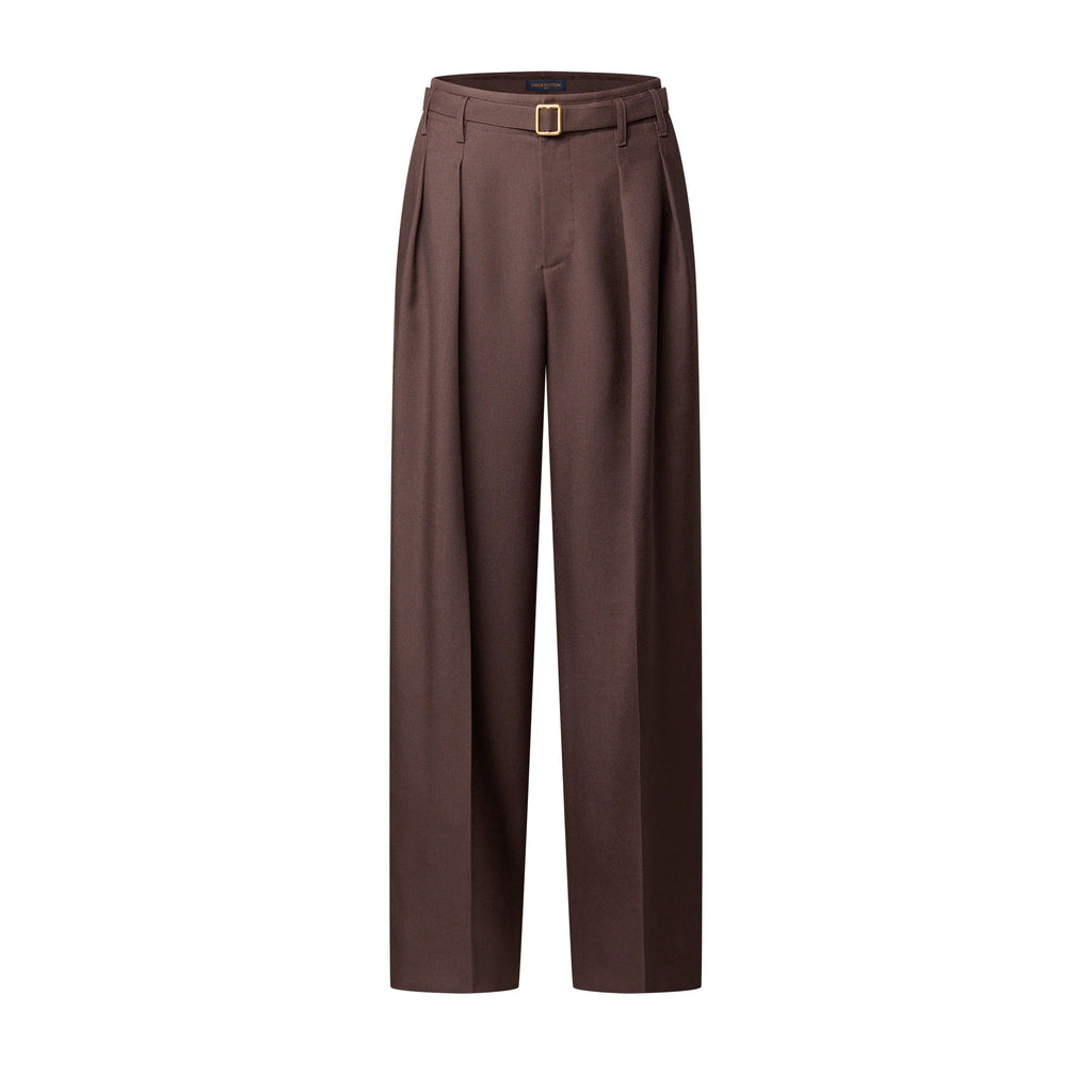 Pleated Mohair Pants