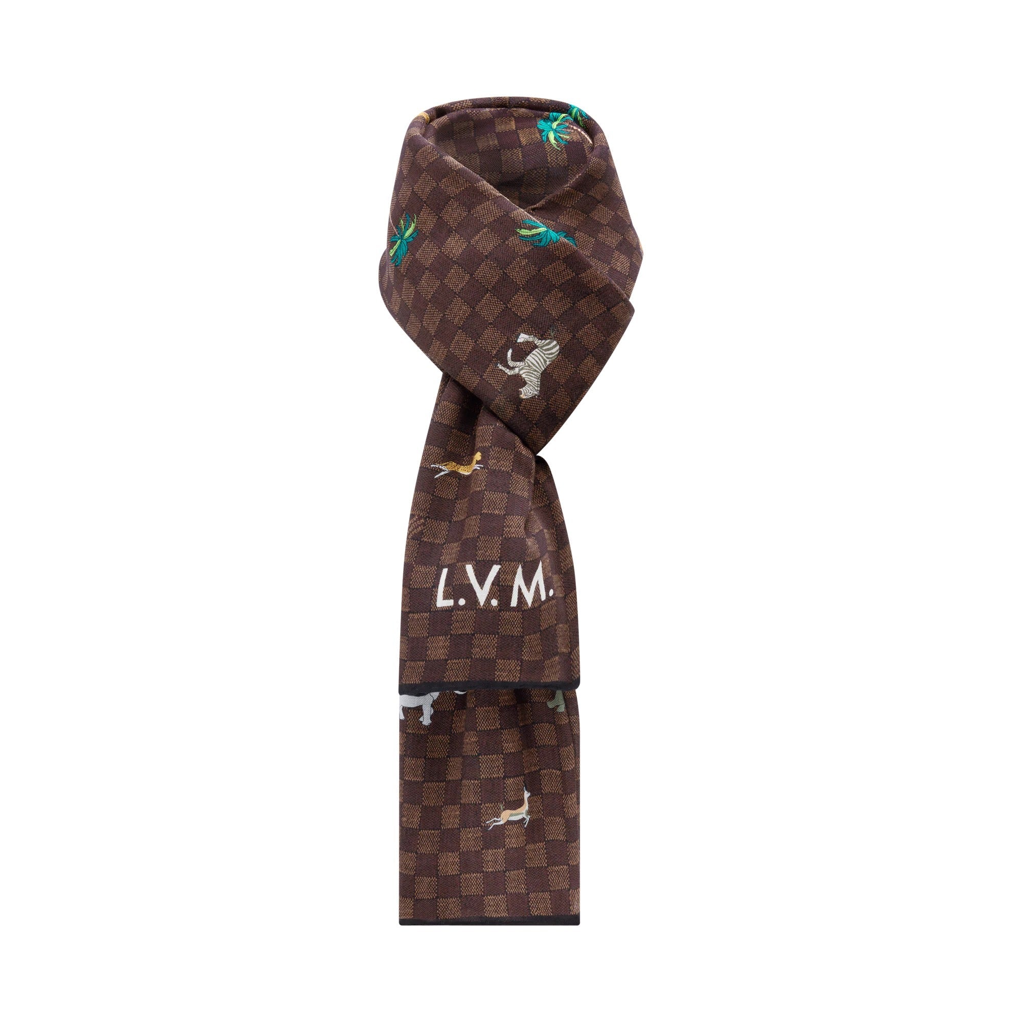 LV x The Darjeling Limited Damier Stole