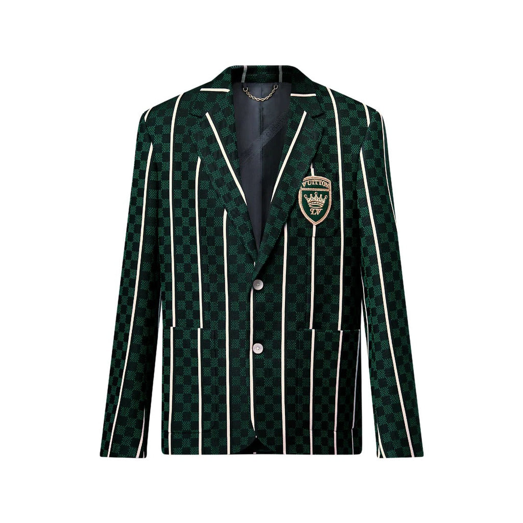 Graphic Tailored Single-Breasted City Jacket