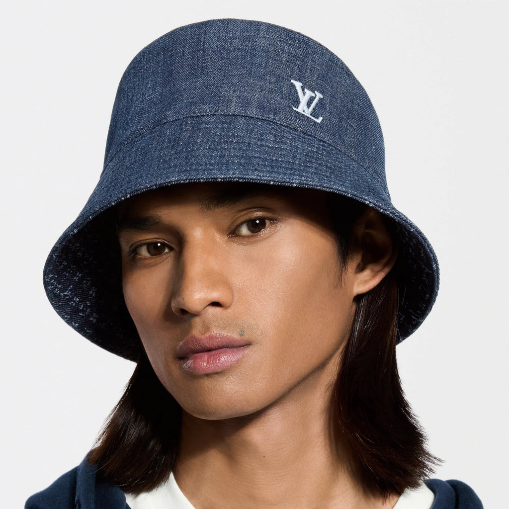 Monogram Denim Icon Bucket Hat