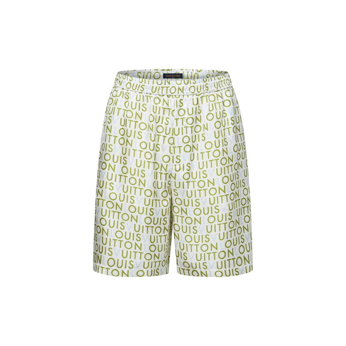 Printed Silk Shorts