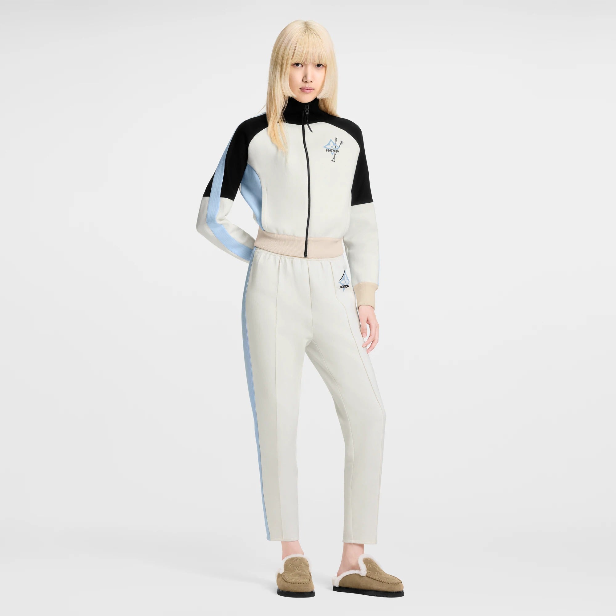 Color-Blocked Jogging Pants