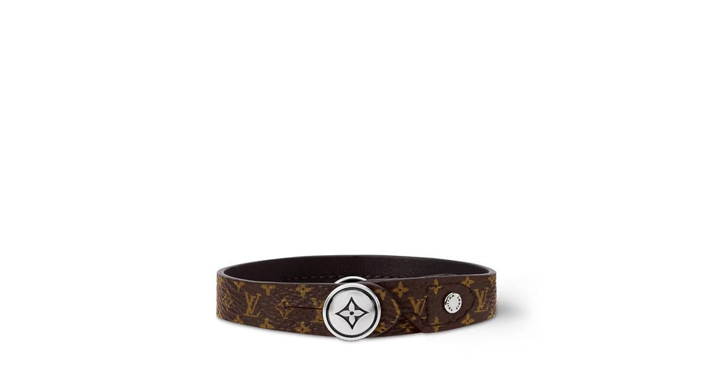 LV Studs Leather Bracelet