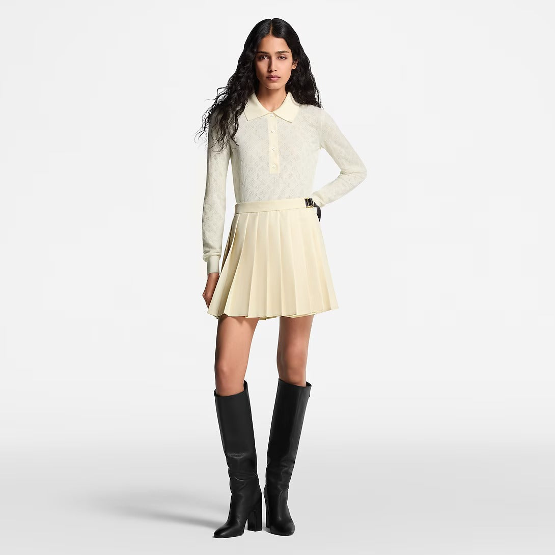 Mahina Long-Sleeved Polo Top