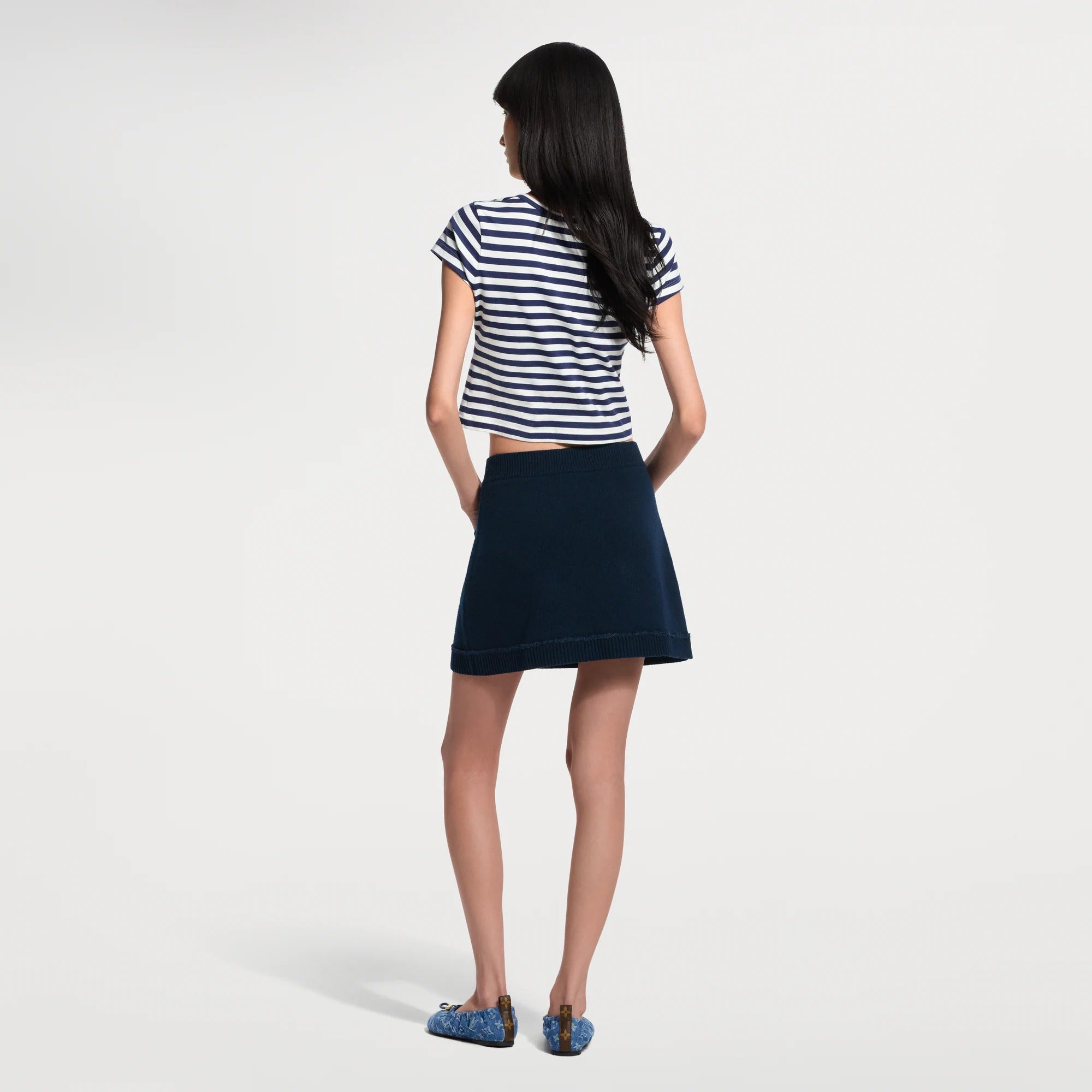 Striped Fitted T-Shirt