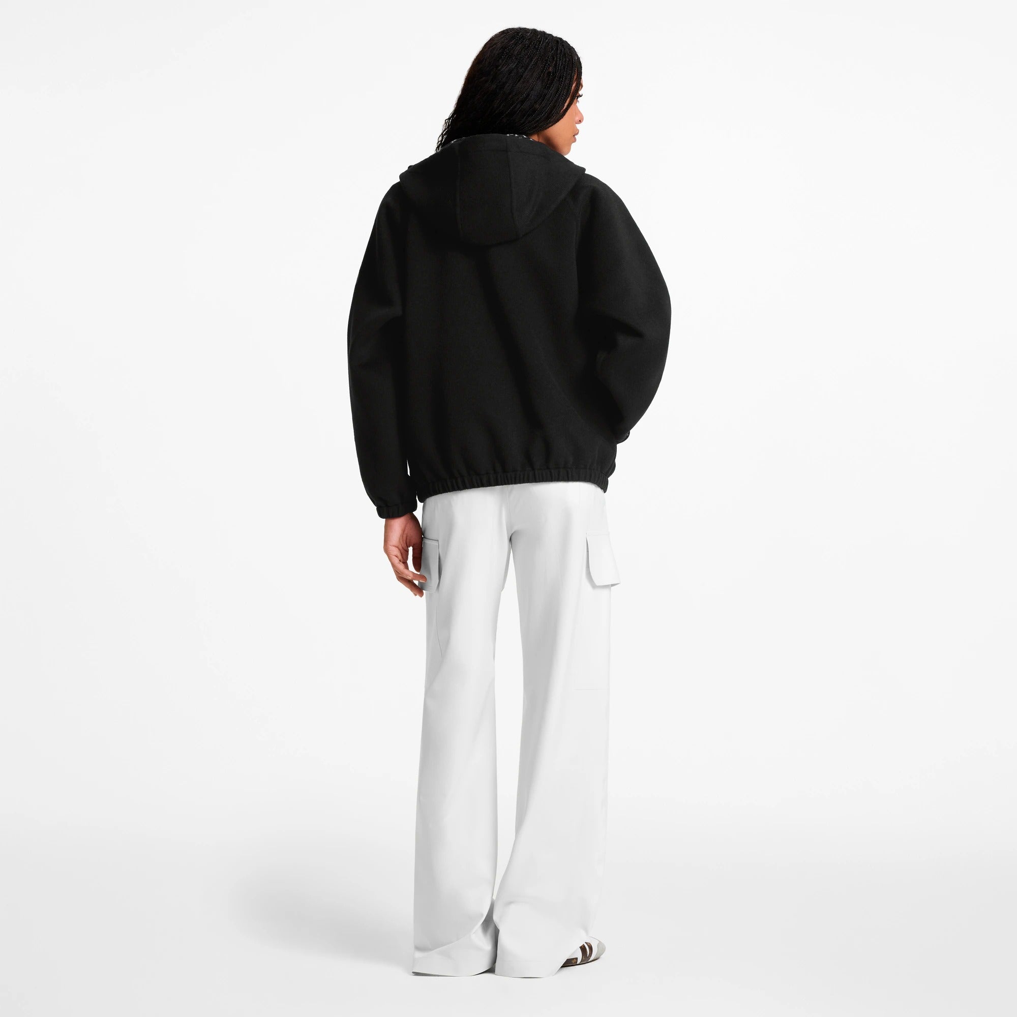 Reversible Double Face Hoodie