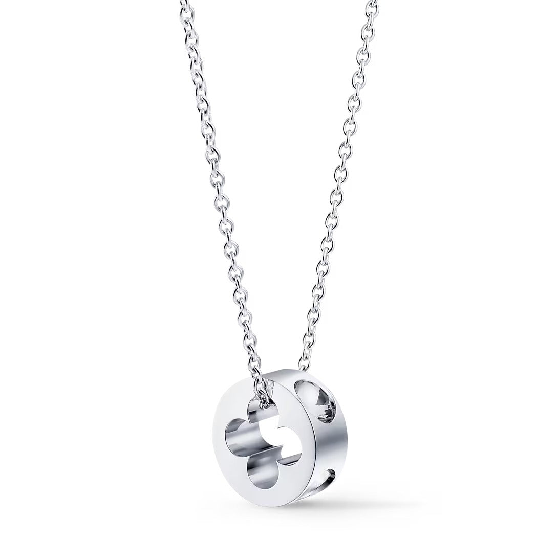 Empreinte Pendant, White Gold