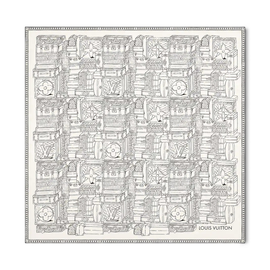 My LV Luggage Square 90