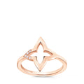 Ombre Blossom Ring, Pink Gold and Diamonds