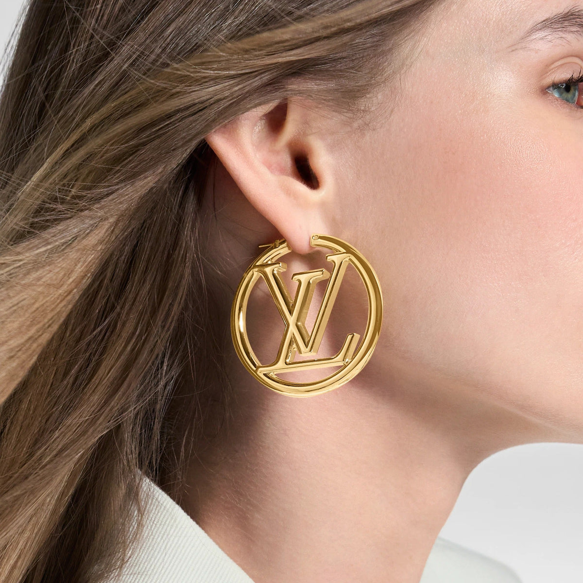 Louise Hoop GM Earrings