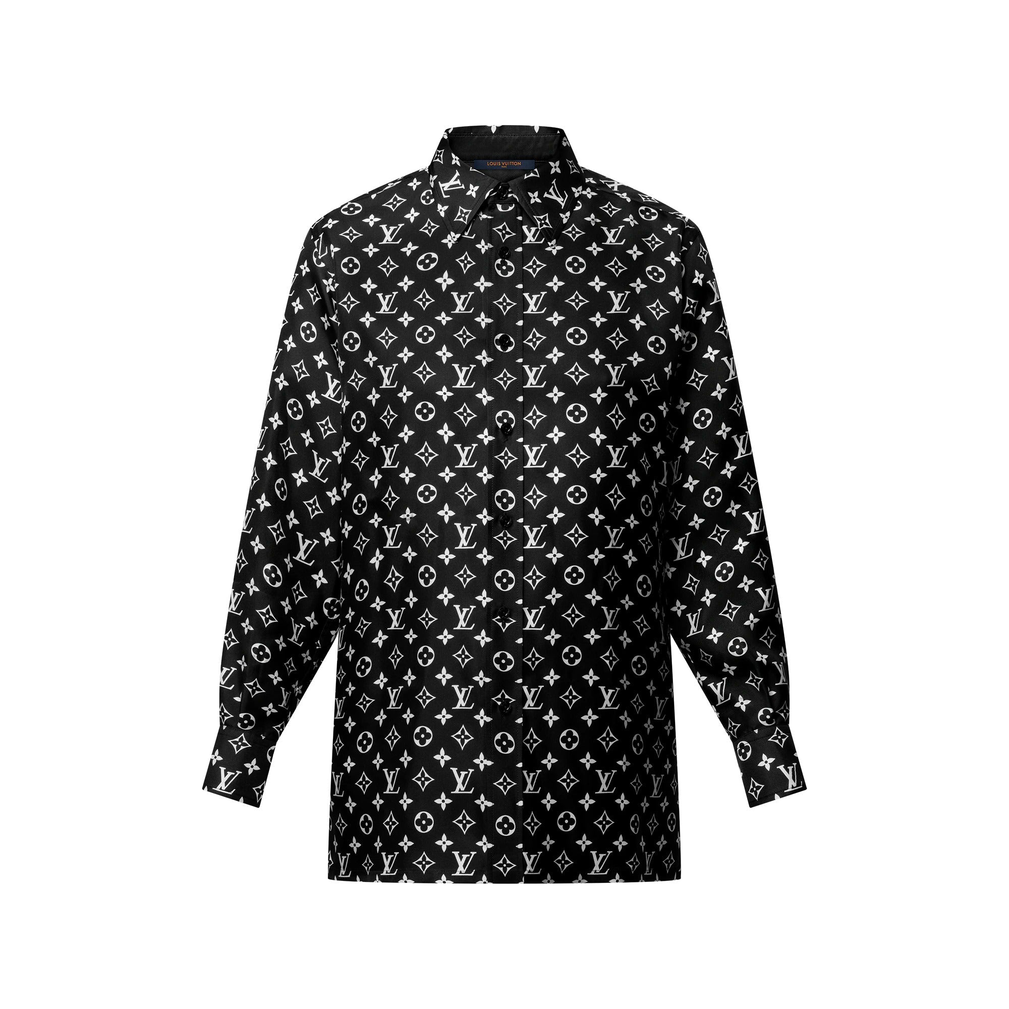 Monogram Silk Shirt