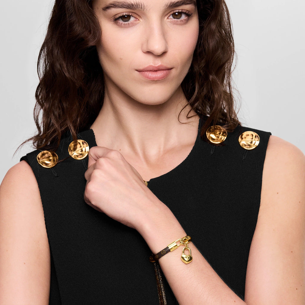 Crazy In Lock Charm Bracelet