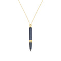 Les Gastons Vuitton Designer Pendant, Yellow Gold and Blue Titanium