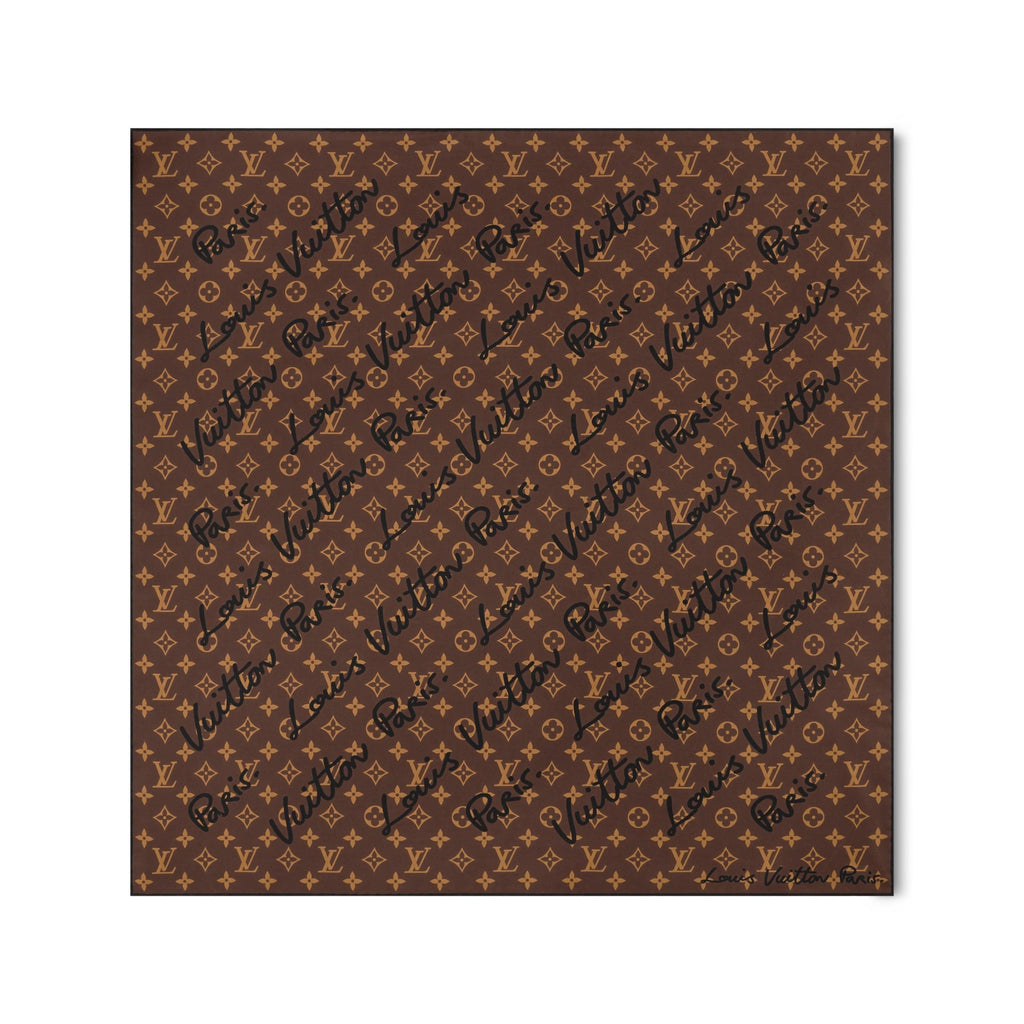 LV Script Square 70