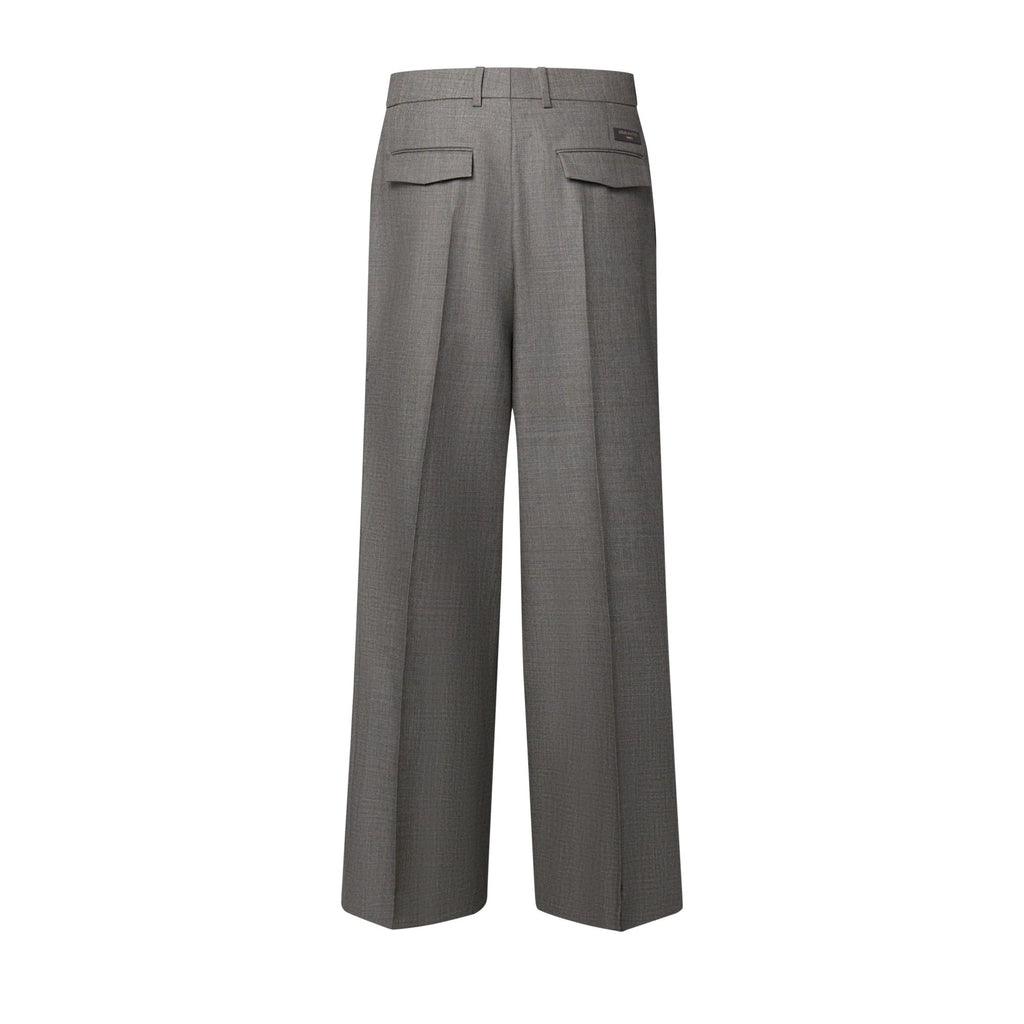 Double-Pleated Pants