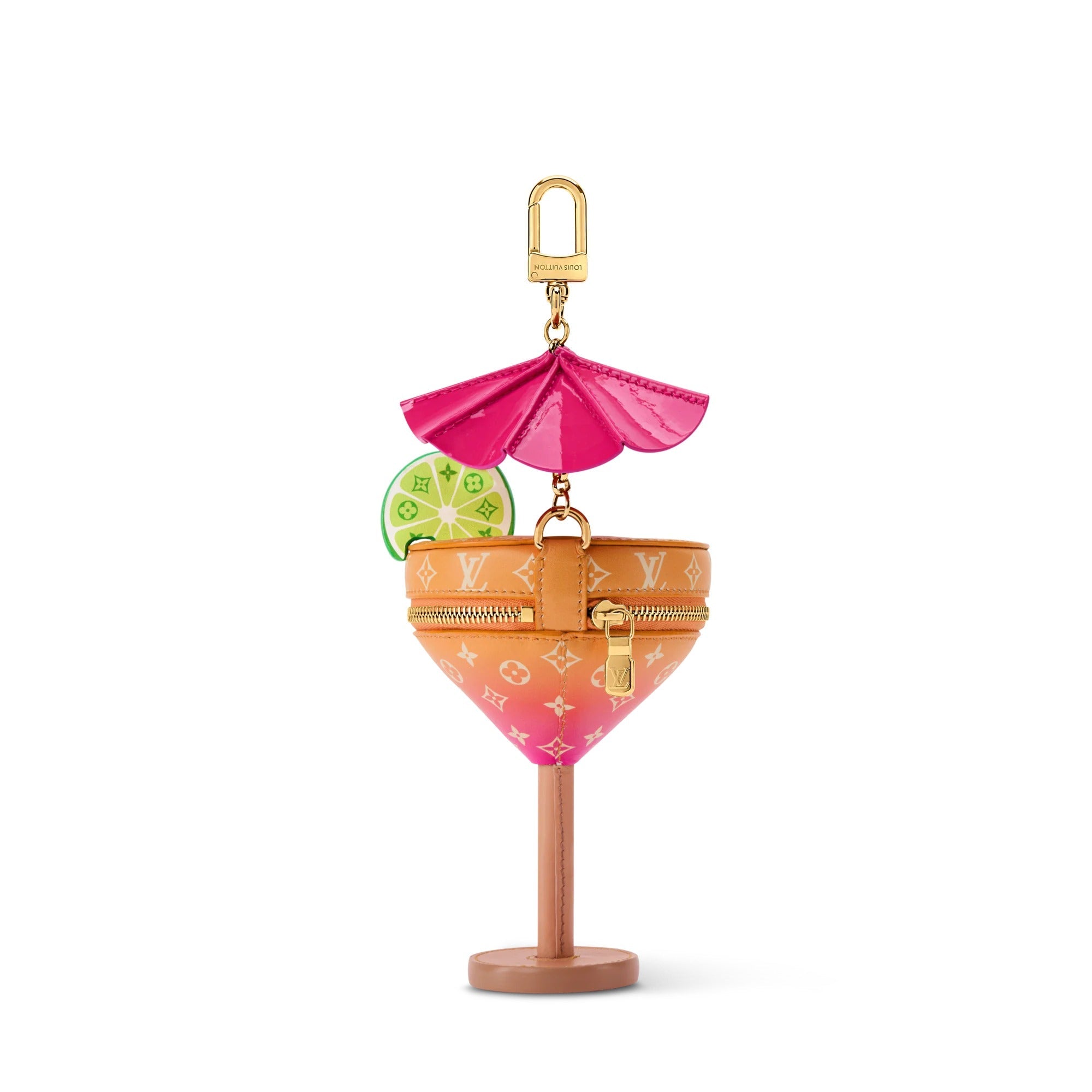 LV Sunset Pouch Bag Charm