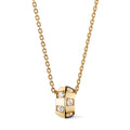 Le Damier de Louis Vuitton Pendant, Yellow Gold and Diamonds