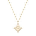 Idylle Blossom Medallion, Yellow Gold And Diamonds