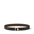 LV Flowergram Round 30mm Reversible Belt
