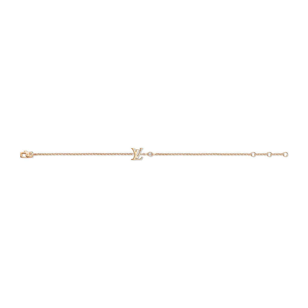 Idylle Blossom LV Bracelet, Pink Gold and Diamond