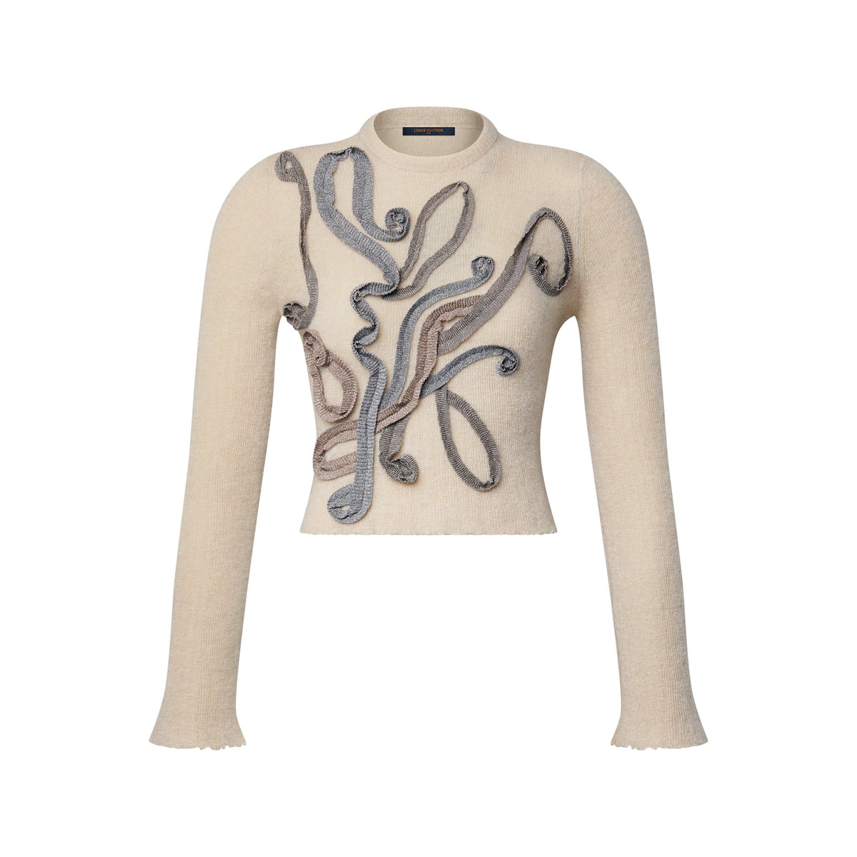 Glitter Ribbon Pullover