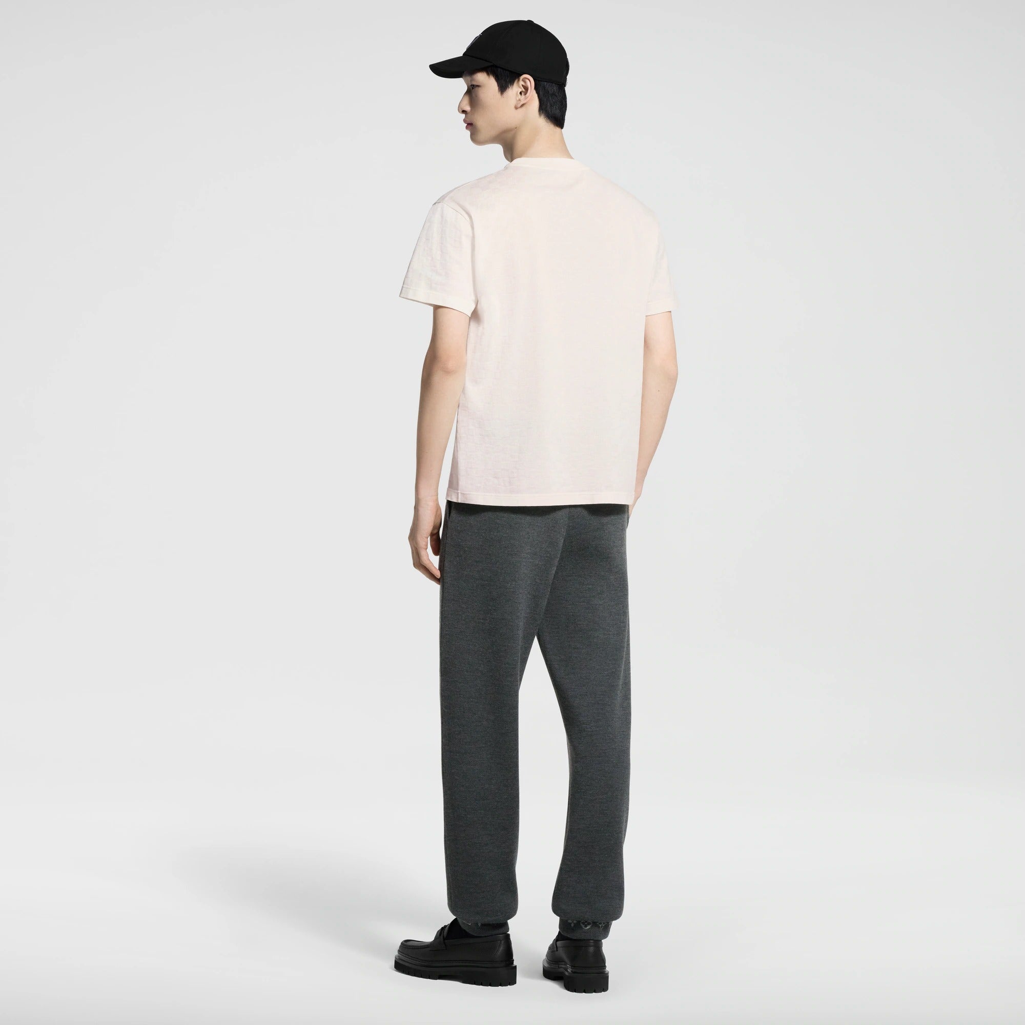 Damier Cotton Pique T-Shirt