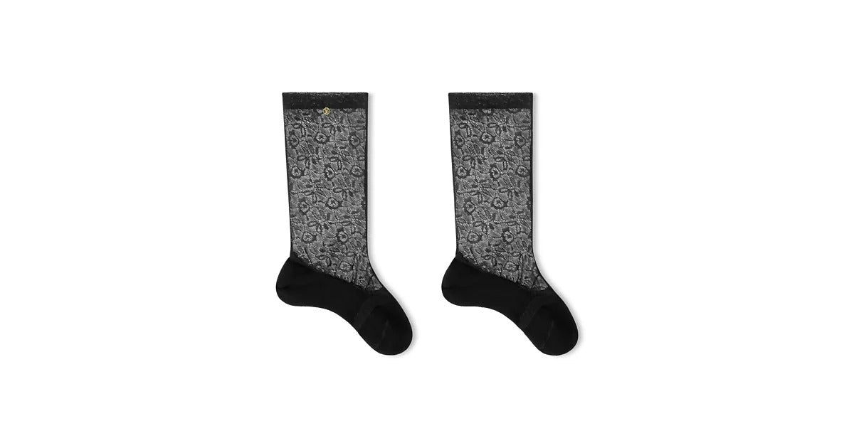 LV Floral Socks