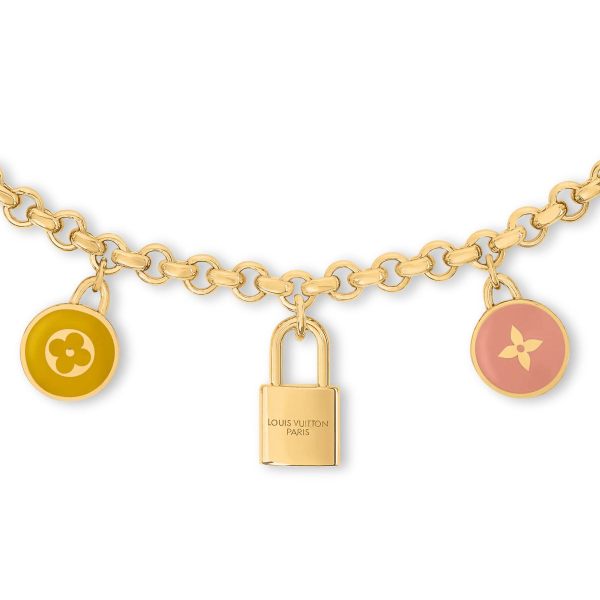LV Confetti Chain Bag Charm