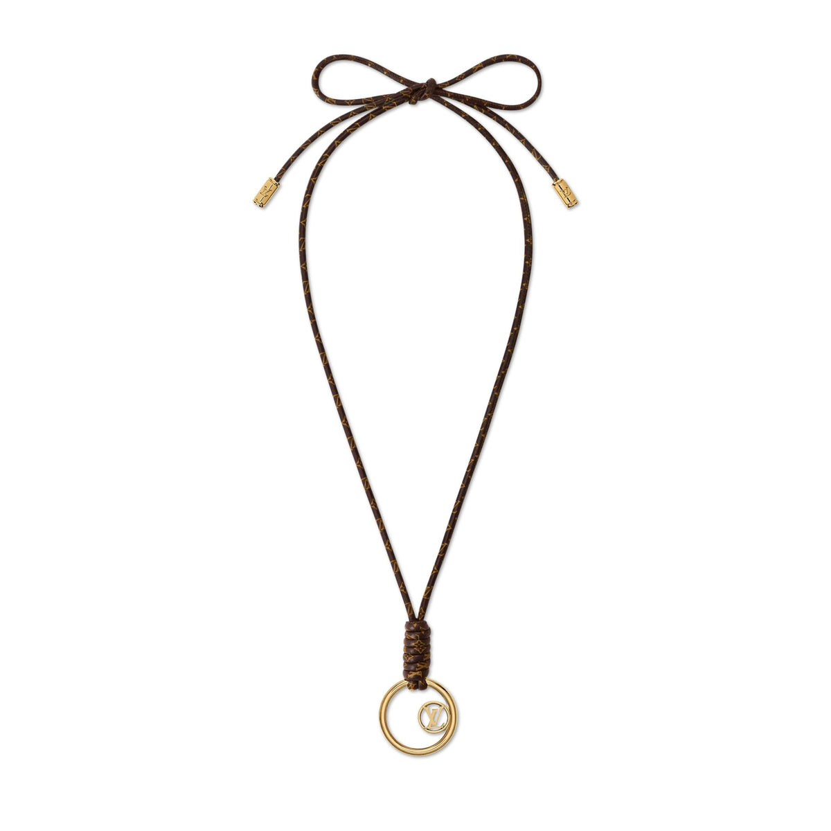 LV Loop Charm Cordon Necklace