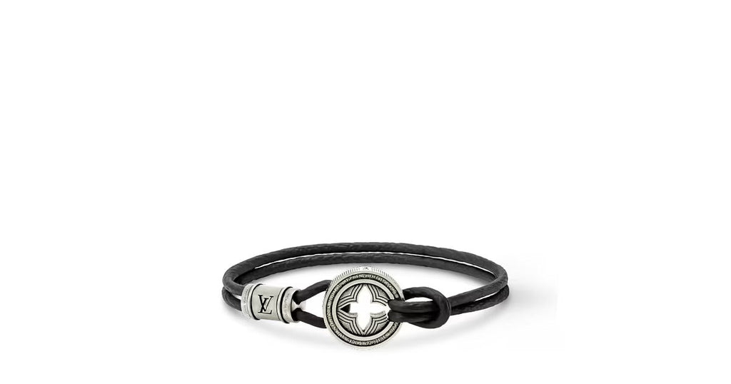 LV Tic Tac Toe Leather Bracelet
