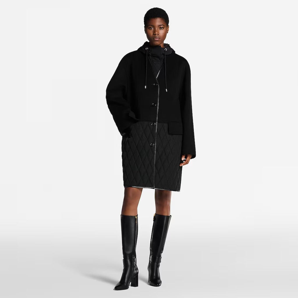 Quilt Accent Coat