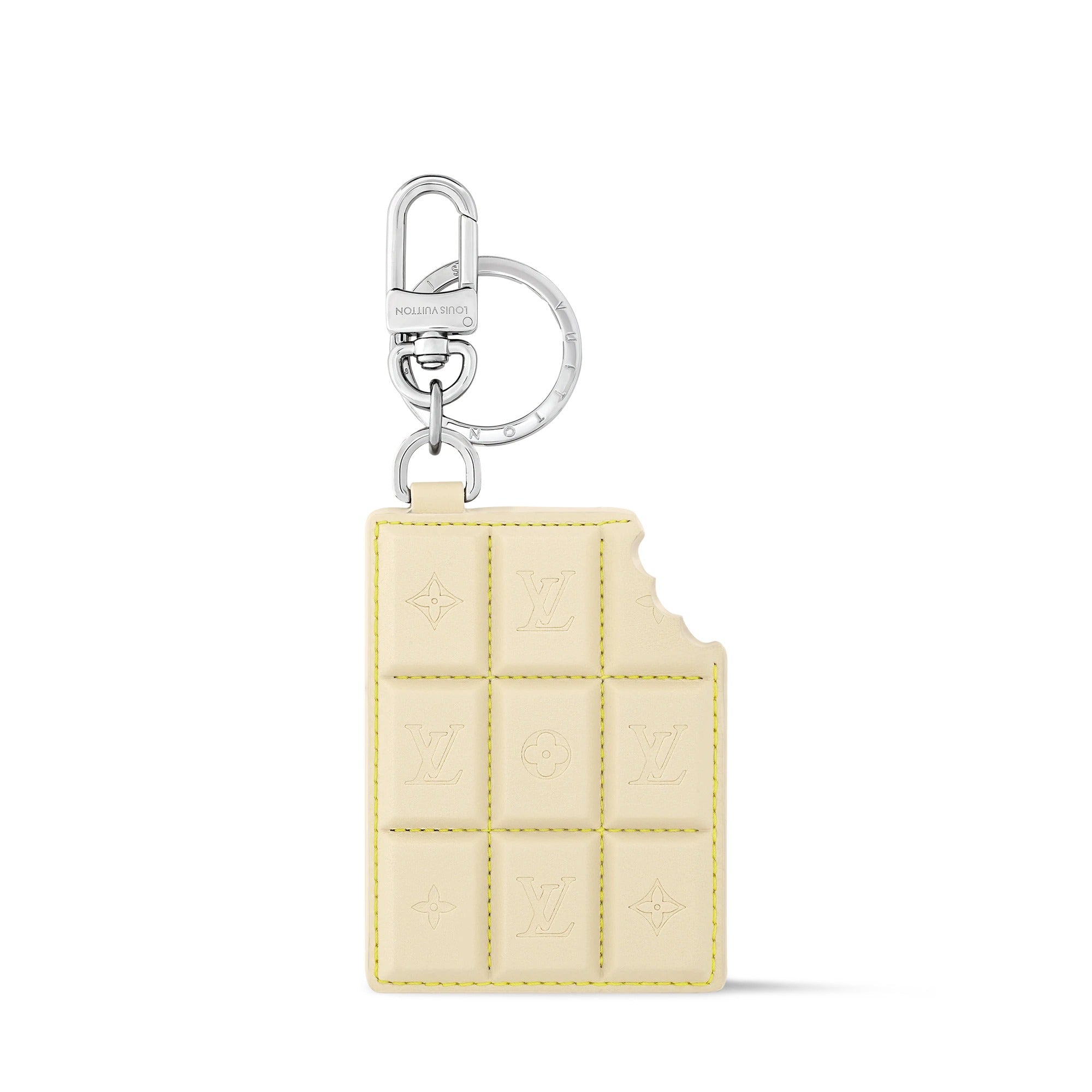 LV Chocolate Bar Key Holder and Bag Charm