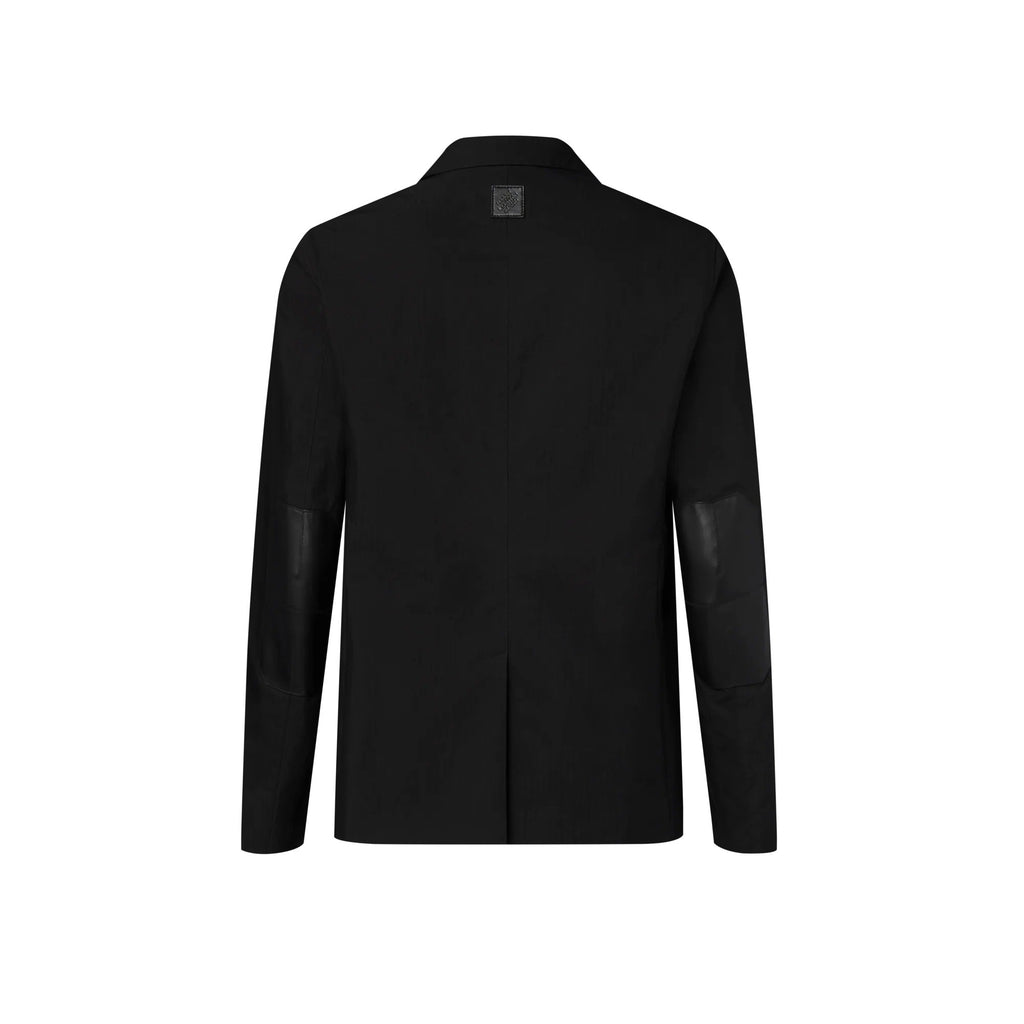 Cotton Ripstop Zippered Single-Breasted Jacket