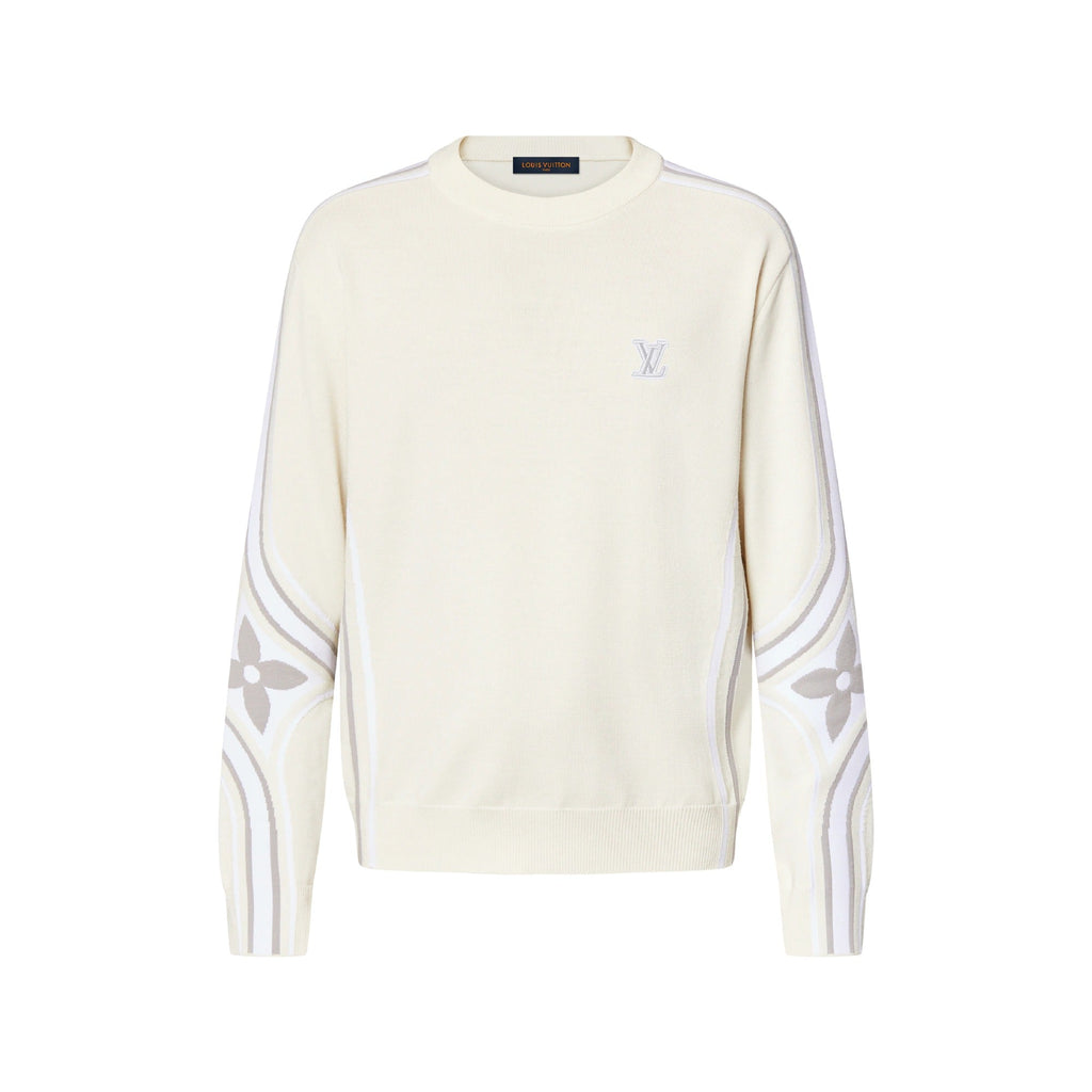 Graphic Knitted Crewneck