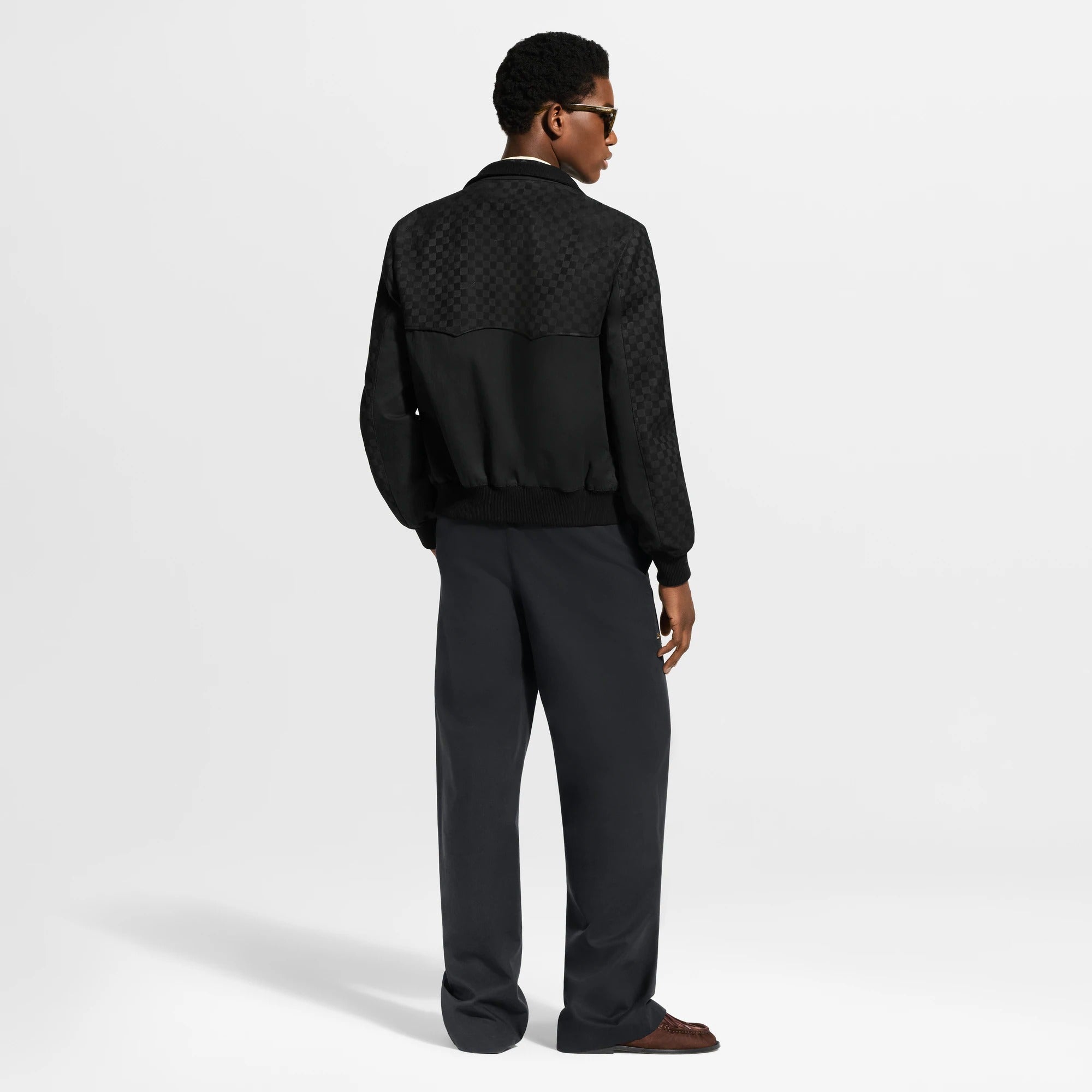 Suede Mix Blouson