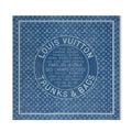 LV Denim Stamp Square 90