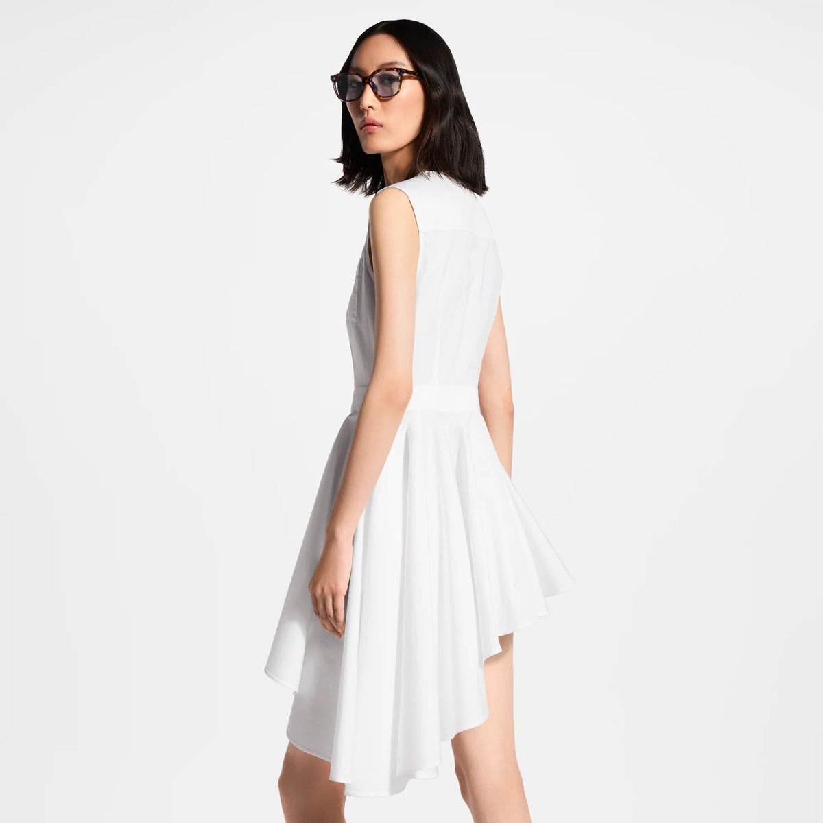 Asymmetrical Shirt Dress